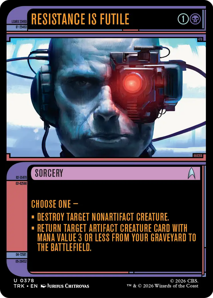 Resistance Is Futile (Showcase) [Star Trek]