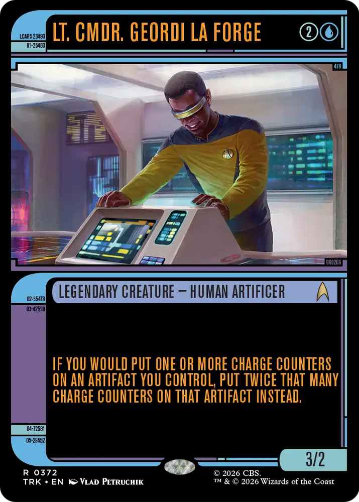 Lt. Cmdr. Geordi La Forge (Showcase) [Star Trek]