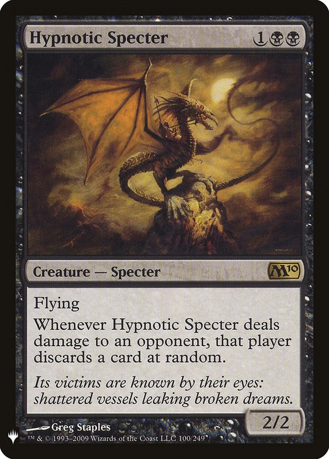 Hypnotic Specter [The List]