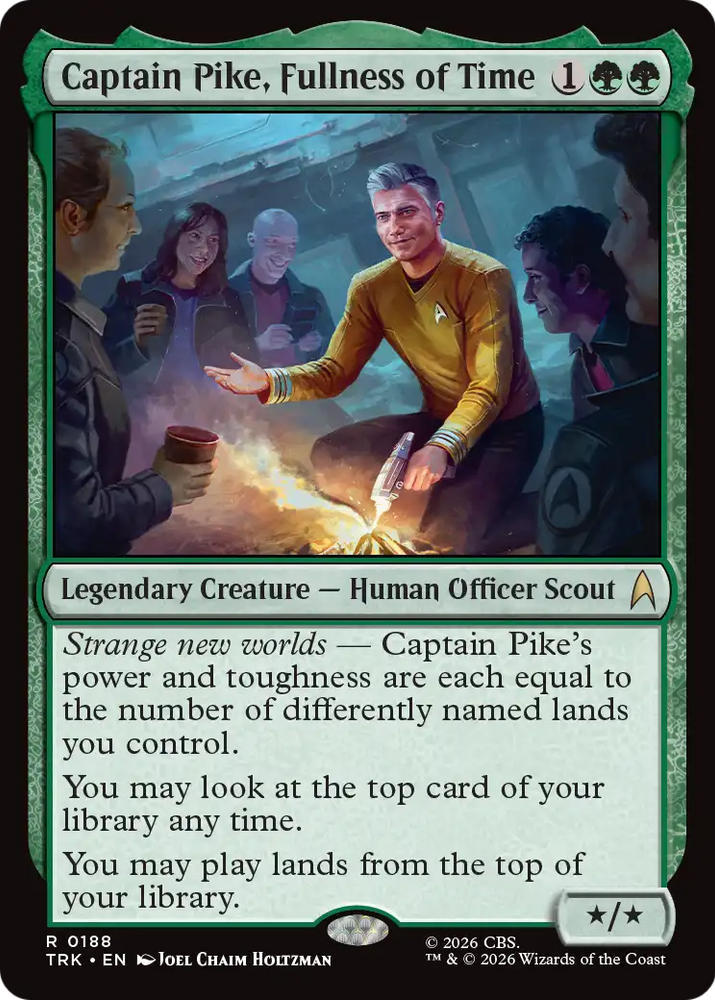 Captain Pike, Fullness of Time [Star Trek]
