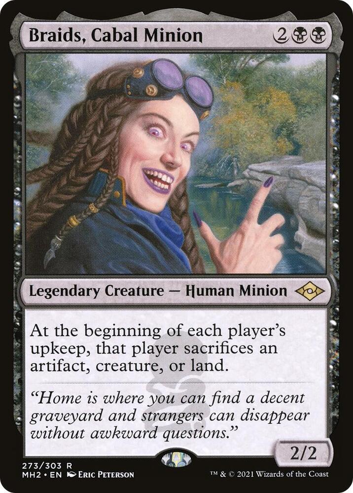 Braids, Cabal Minion [Modern Horizons 2]