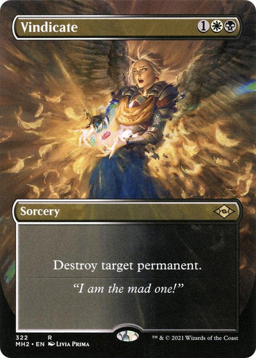 Vindicate (Borderless Alternate Art) [Modern Horizons 2]