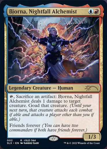 Bjorna, Nightfall Alchemist [Secret Lair: Universes Within]