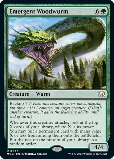 Emergent Woodwurm [March of the Machine Commander]