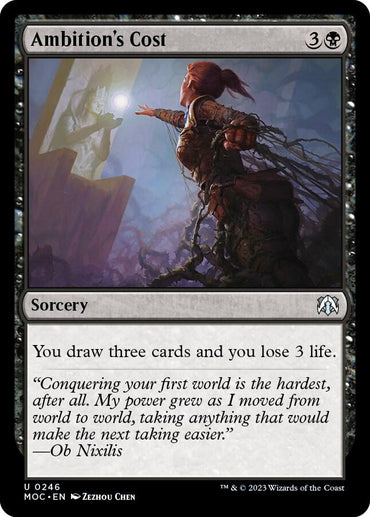 Ambition's Cost [March of the Machine Commander]