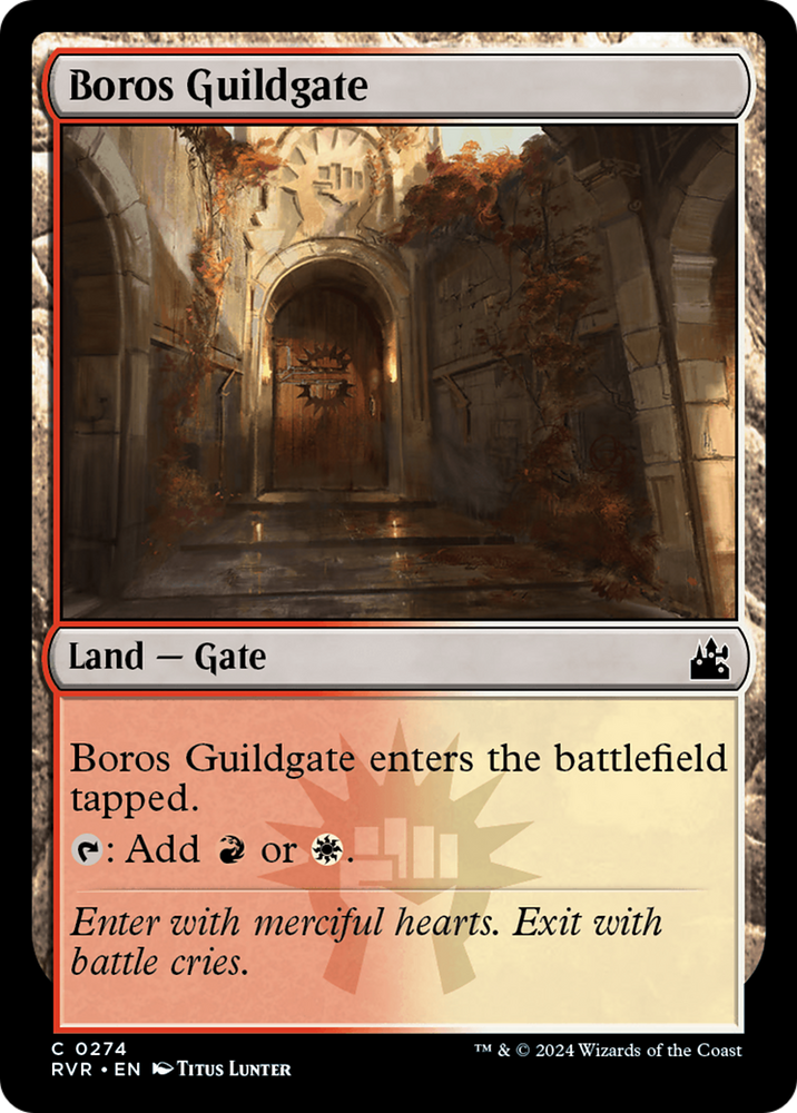 Boros Guildgate [Ravnica Remastered]