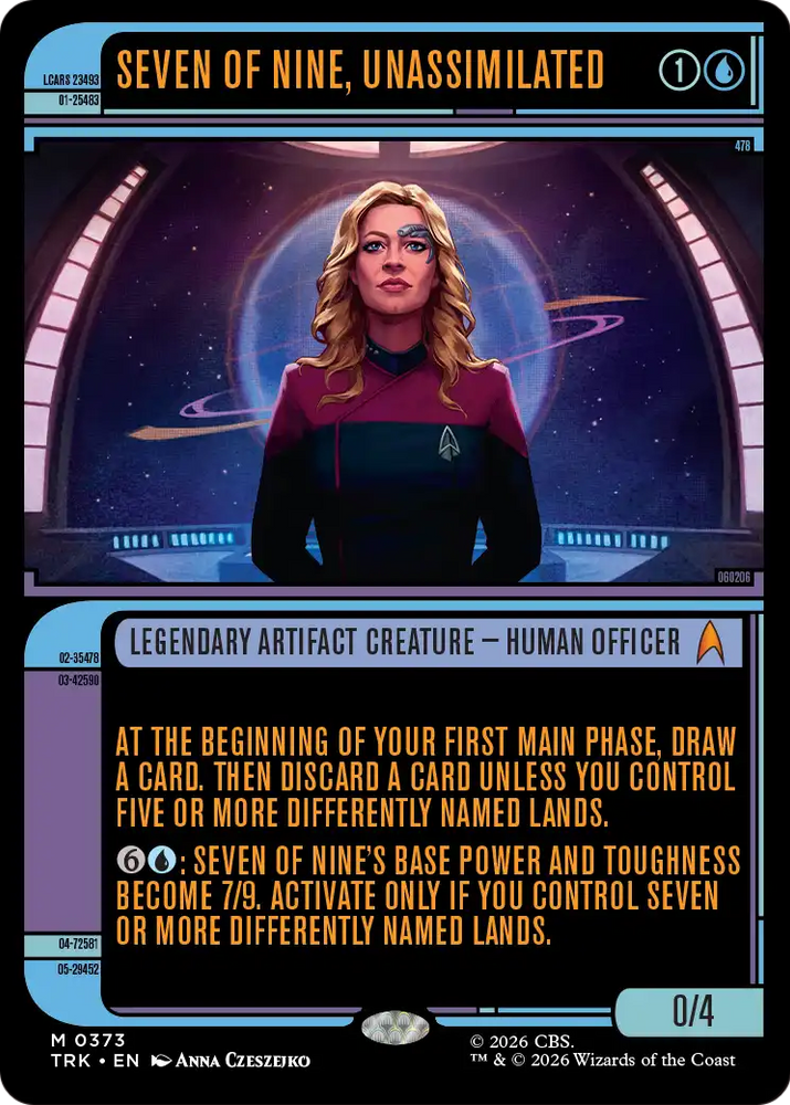 Seven of Nine, Unassimilated (Showcase) [Star Trek]
