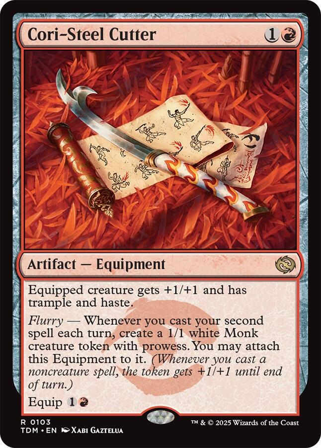 Cori-Steel Cutter [Tarkir: Dragonstorm]