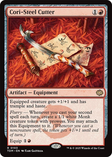 Cori-Steel Cutter [Tarkir: Dragonstorm]