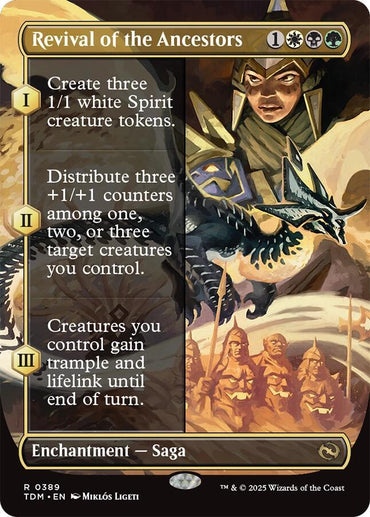 Revival of the Ancestors (Borderless) [Tarkir: Dragonstorm]
