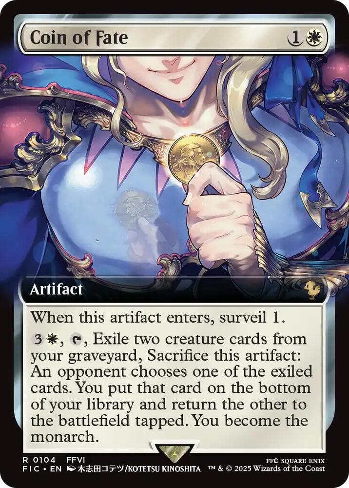 Coin of Fate (Extended Art) [FINAL FANTASY Commander]