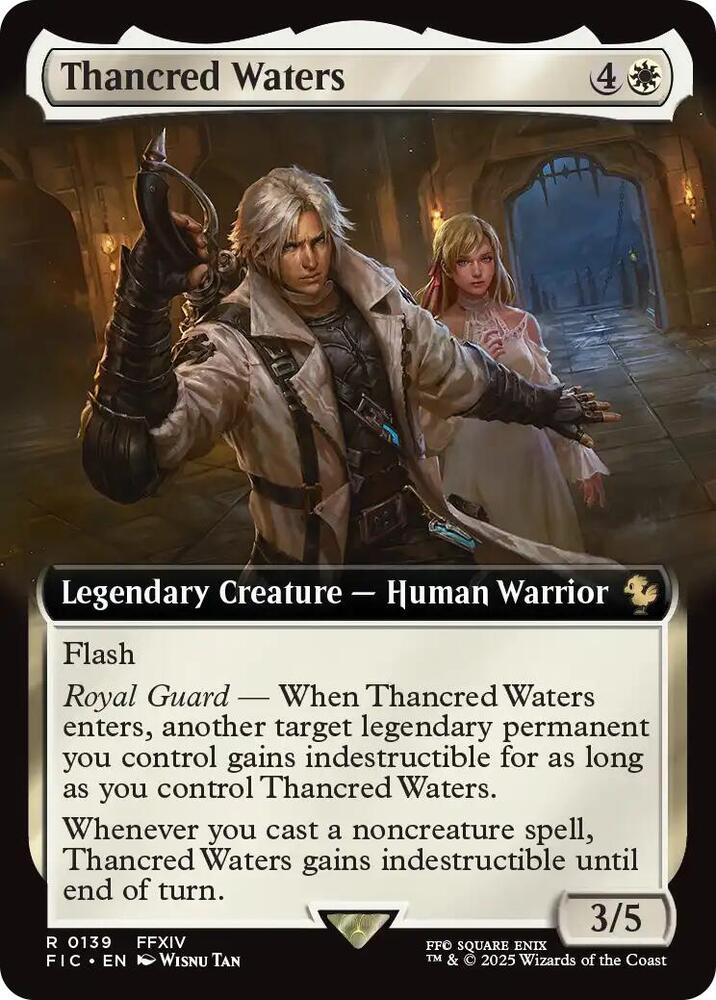 Thancred Waters (Extended Art) [FINAL FANTASY Commander]