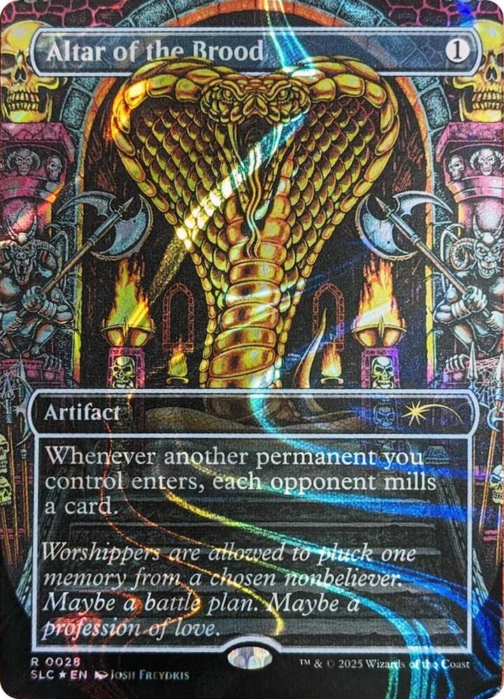 Altar of the Brood (Halo Foil) [Secret Lair Countdown Kit]