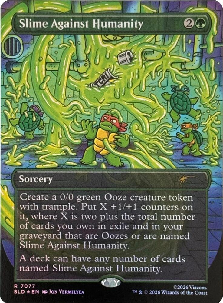 Slime Against Humanity (7077) [Secret Lair Drop Series]