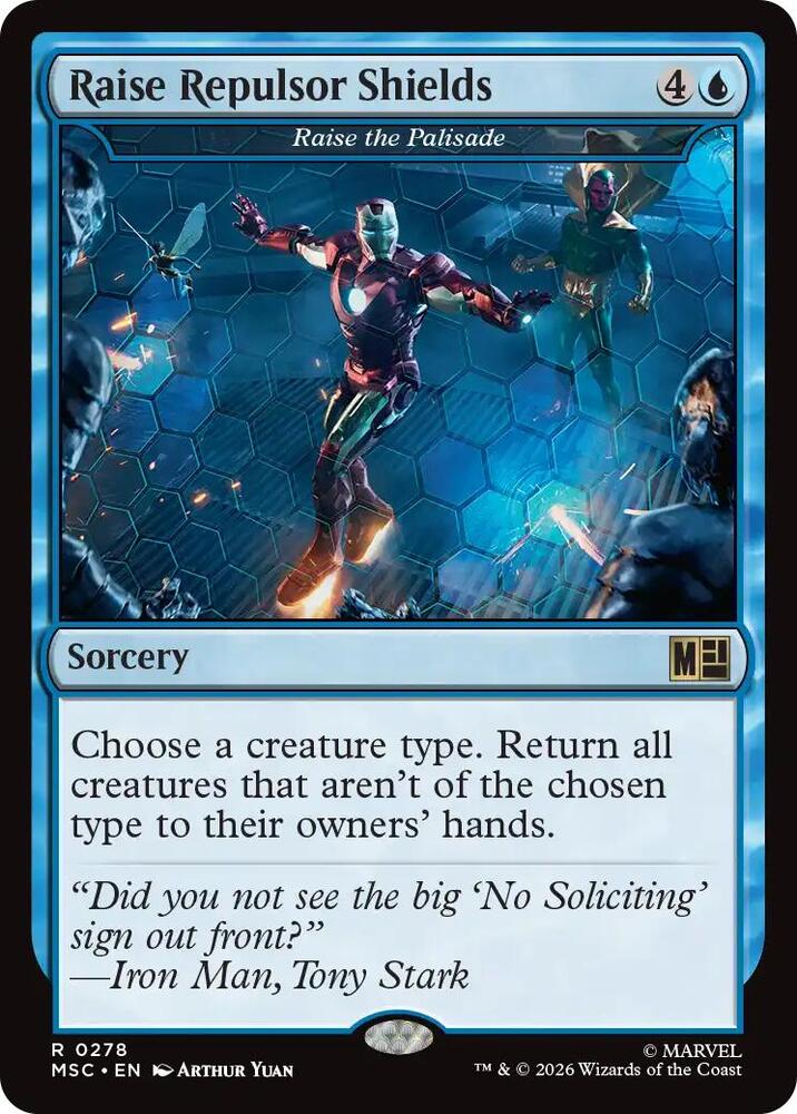 Raise Repulsor Shields [Marvel Super Heroes Commander]