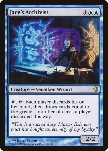 Jace's Archivist [Commander 2013]