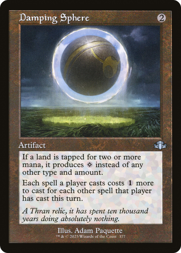 Damping Sphere (Retro) [Dominaria Remastered]