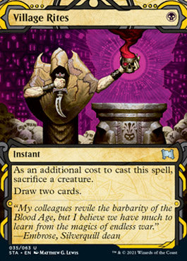 Village Rites [Strixhaven: Mystical Archive]